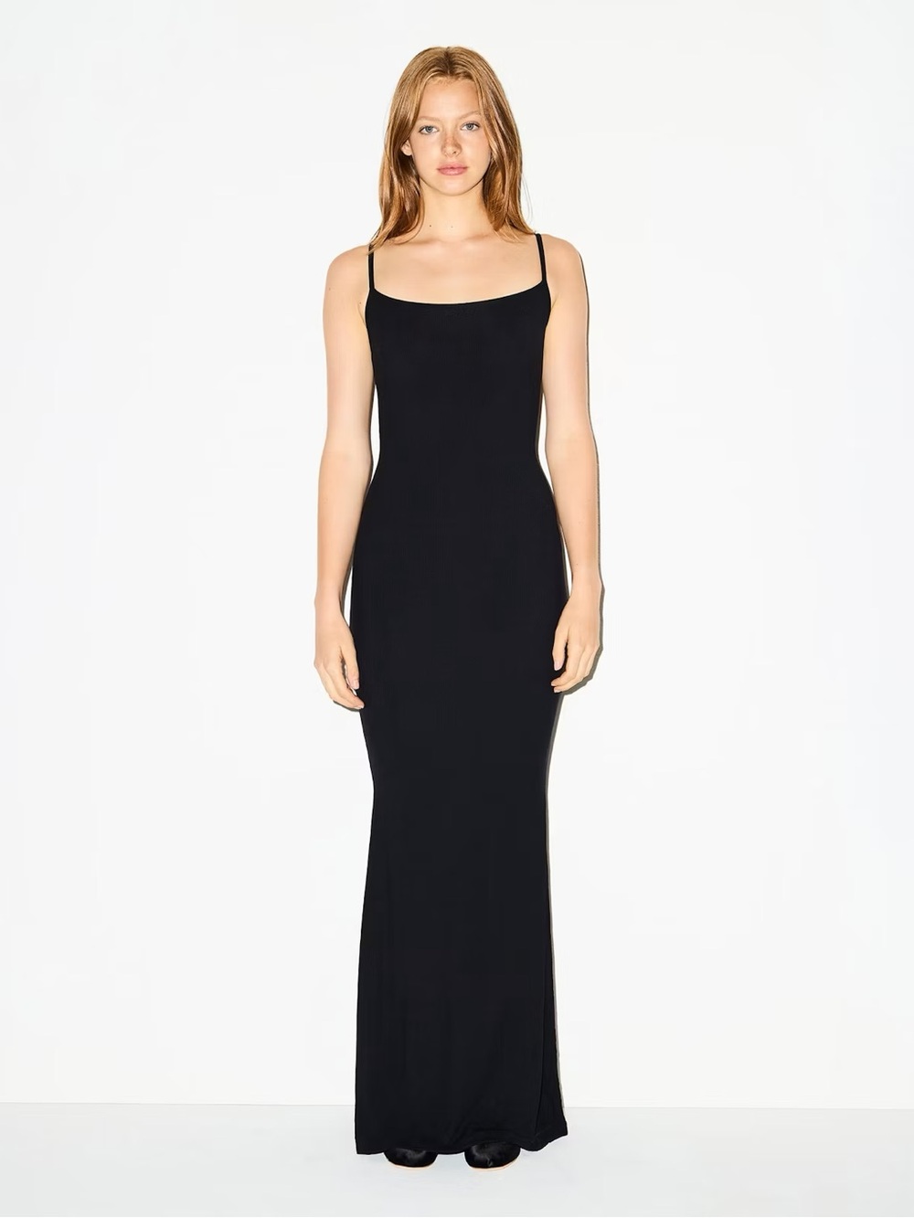 Skims long slip dress